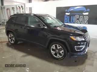 2020 Jeep Compass Limited z VIN 3C4NJCCB0LT229724, wystawiony jako Copart lot #53518055 z przebiegiem 74 623 mil mil oraz Czysty tytuł • Clean title. Historia ofert i sprzedaży dostępna na DreamBid. Obrazek 4.