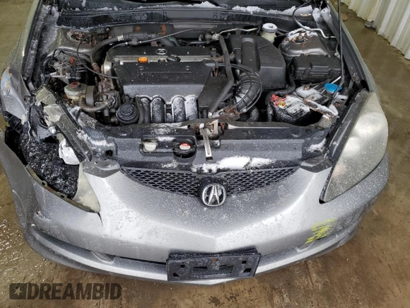 2005 Acura RSX with VIN JH4DC54865S009074, listed as a Copart auction lot 45227855 with 193,375 mi miles and Salvage title. Bid and sale history available at DreamBid. Image 11.