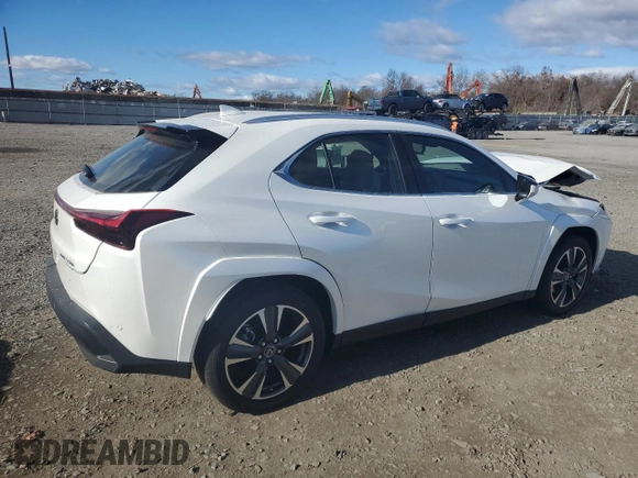 2024 Lexus UX 250h Premium z VIN JTHP9JBH0R2079022, wystawiony jako Copart lot #80049064 z przebiegiem Nie podano mil oraz Szkoda całkowita • Salvage title. Historia ofert i sprzedaży dostępna na DreamBid. Obrazek 3.