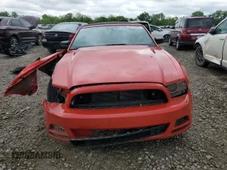 2013 Ford Mustang V6 with VIN 1ZVBP8EM8D5209863, listed as a Copart auction lot 56799405 with 120,342 mi miles and Salvage title. Bid and sale history available at DreamBid. Image 5.