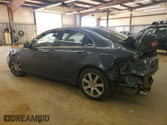 2005 Acura TSX with VIN JH4CL96925C015294, listed as a Copart auction lot 46706735 with 162,900 mi miles and Salvage Title. Bid and sale history available at carsss.com. Image 2.