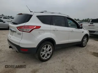 2016 Ford Escape Titanium with VIN 1FMCU0J9XGUA97656, listed as a Copart auction lot 50788445 with 125,064 mi miles and Salvage Title. Bid and sale history available at carsss.com. Image 3.