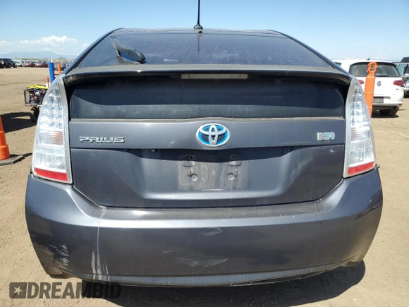2010 Toyota Prius Four with VIN JTDKN3DU2A1166251, listed as a Copart auction lot 55062245 with 258,169 mi miles and Clean Title. Bid and sale history available at DreamBid. Image 6.