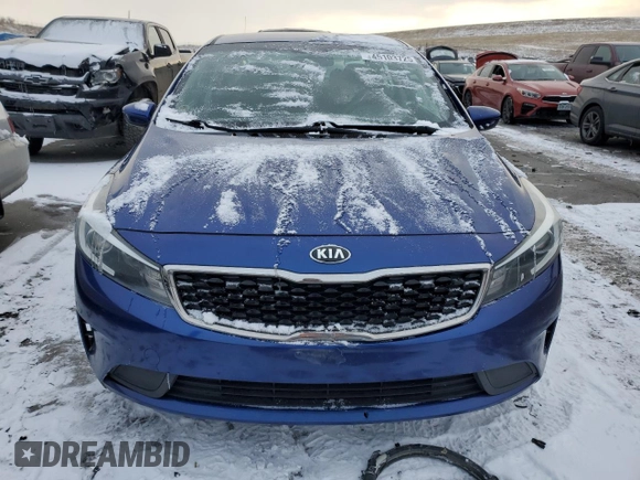 2017 Kia Forte LX with VIN 3KPFK4A79HE018703, listed as a Copart auction lot 45103725 with 79,485 mi miles and Salvage Title. Bid and sale history available at carsss.com. Image 5.
