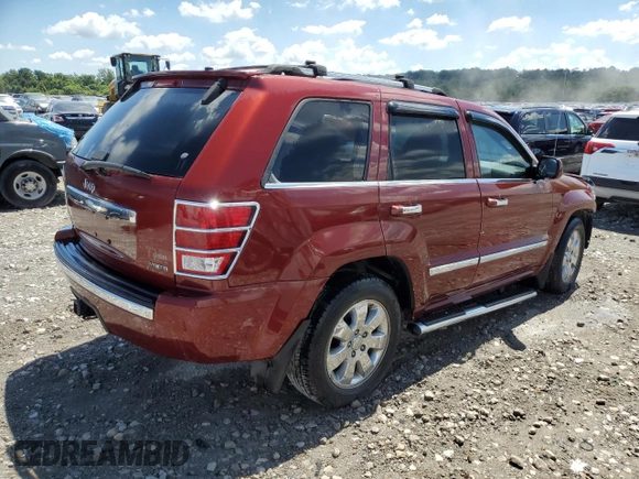 2009 Jeep Grand Cherokee with VIN 1J8HR68T29C512518, listed as a Copart auction lot 58894174 with 113,181 mi miles and Salvage title. Bid and sale history available at DreamBid. Image 3.