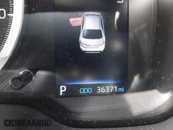 2022 Toyota Corolla SE with VIN 5YFS4MCE0NP136332, listed as a IAAI auction lot 42094001 with 36,371 mi miles and . Bid and sale history available at DreamBid. Image 15.