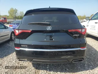 2023 Acura MDX w/Technology Package with VIN 5J8YD9H46PL006981, listed as a Copart auction lot 71974324 with 15,402 mi miles and Salvage Title. Bid and sale history available at carsss.com. Image 6.