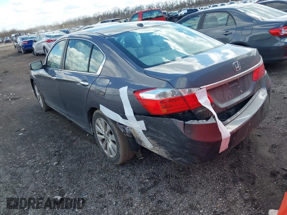 2013 Honda Accord Sdn EX-L with VIN 1HGCR2F80DA009973, listed as a IAAI auction lot 41869180 with 161,595 mi miles. Bid and sale history available at carsss.com. Image 3.