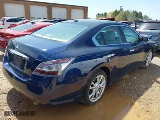 2012 Nissan Maxima 3.5 S with VIN 1N4AA5AP6CC867146, listed as a IAAI auction lot 41916267 with 123,557 mi miles. Bid and sale history available at carsss.com. Image 4.