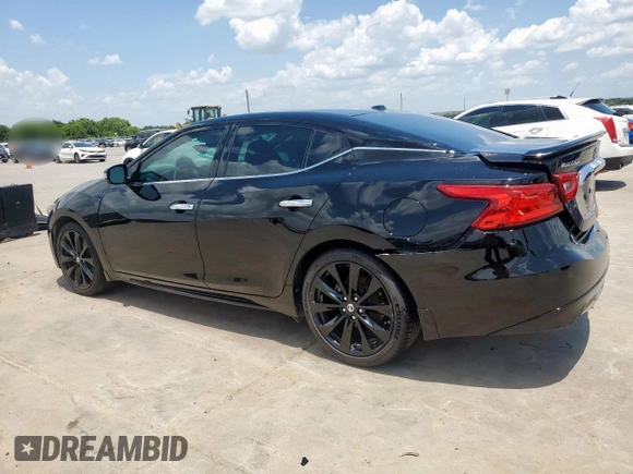 2016 Nissan Maxima SR with VIN 1N4AA6AP3GC448747, listed as a Copart auction lot 62556915 with 155,899 mi miles and Salvage title. Bid and sale history available at DreamBid. Image 2.