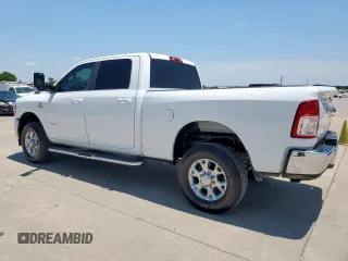 2022 Ram 2500 Big Horn with VIN 3C6UR5DL3NG297803, listed as a Copart auction lot 61295805 with 52,562 mi miles and Salvage title. Bid and sale history available at DreamBid. Image 2.