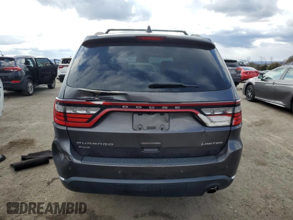 2016 Dodge Durango Limited with VIN 1C4RDJDG6GC486055, listed as a Copart auction lot 50740335 with 112,079 mi miles and Salvage Title. Bid and sale history available at DreamBid. Image 6.