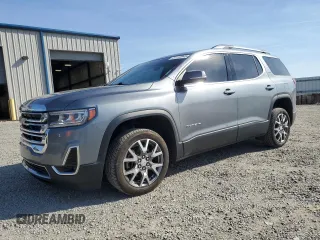 2020 GMC Acadia SLT with VIN 1GKKNMLS2LZ147424, listed as a Copart auction lot 51112945 with 79,032 mi miles and Salvage Title. Bid and sale history available at DreamBid. Image 1.