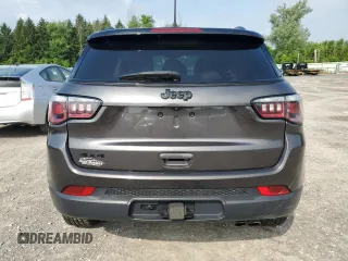 2020 Jeep Compass Latitude с VIN 3C4NJDBBXLT112417, выставлен на аукционе Copart как лот 62770825 с пробегом 56 470 миль миль и Списание • Salvage title. История ставок и продаж доступна на DreamBid. Изображение 6.