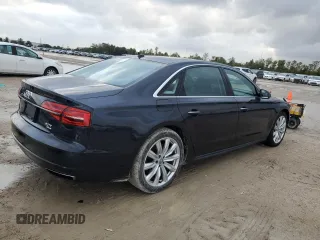 2016 Audi A8 L 4.0T Sport with VIN WAU43AFD2GN005784, listed as a Copart auction lot 78958264 with 146,710 mi miles and Salvage Title. Bid and sale history available at carsss.com. Image 3.