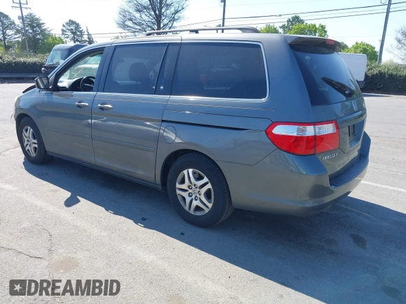 2007 Honda Odyssey EX-L с VIN 5FNRL386X7B421678, выставлен на аукционе IAAI как лот 41863509 с пробегом 190 969 миль миль и . История ставок и продаж доступна на DreamBid. Изображение 3.
