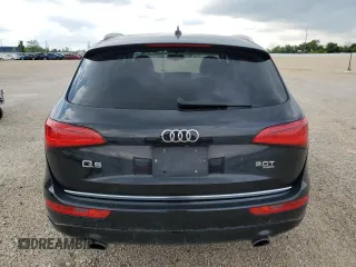 2015 Audi Q5 Premium Plus with VIN WA1LFAFP0FA024494, listed as a Copart auction lot 60639545 with 89,689 mi miles and Salvage title. Bid and sale history available at DreamBid. Image 6.
