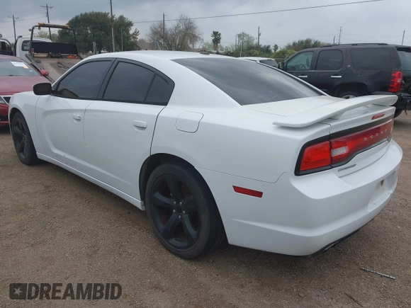 2014 Dodge Charger SXT with VIN 2C3CDXHG1EH122157, listed as a IAAI auction lot 41693517 with 191,095 mi miles and . Bid and sale history available at carsss.com. Image 3.