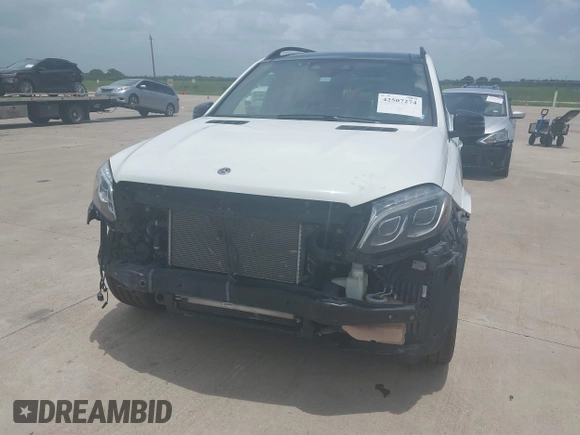 2018 Mercedes-Benz GLS 550 with VIN 4JGDF7DE3JB065134, listed as a IAAI auction lot 42507274 with 63,988 mi miles and . Bid and sale history available at DreamBid. Image 6.