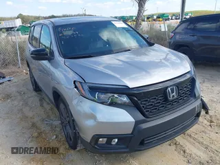 2021 Honda Passport EX-L with VIN 5FNYF7H50MB011436, listed as a IAAI auction lot 41530880 with 46,424 mi miles. Bid and sale history available at carsss.com. Image 1.