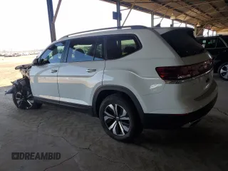2024 Volkswagen Atlas SE z VIN 1V2LR2CA9RC596027, wystawiony jako Copart lot #46143305 z przebiegiem 12 265 mil mil oraz Szkoda całkowita • Salvage title. Historia ofert i sprzedaży dostępna na DreamBid. Obrazek 2.