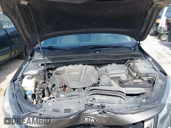 2013 Kia Optima EX with VIN 5XXGN4A77DG234921, listed as a IAAI auction lot 41823669 with 168,460 mi miles. Bid and sale history available at carsss.com. Image 10.