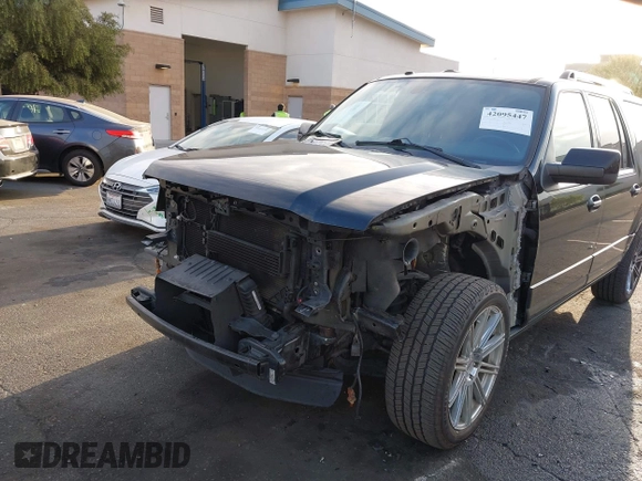 2016 Ford Expedition Max Limited с VIN 1FMJK1KT8GEF56058, выставлен на аукционе IAAI как лот 42095447 с пробегом 104 461 миль миль и . История ставок и продаж доступна на DreamBid. Изображение 6.