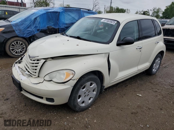 2008 Chrysler PT Cruiser with VIN 3A8FY48B28T155852, listed as a Copart auction lot 57453925 with 77,875 mi miles and Clean title. Bid and sale history available at DreamBid. Image 1.
