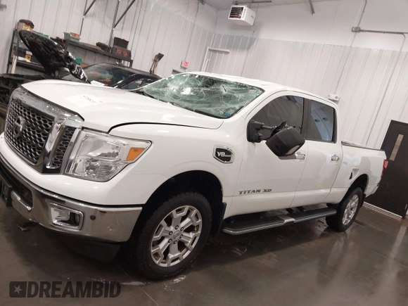 2016 Nissan Titan XD S with VIN 1N6AA1F46GN510414, listed as a IAAI auction lot 41882144 with 237,224 mi miles. Bid and sale history available at carsss.com. Image 14.