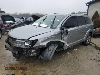 2017 Dodge Journey Crossroad Plus with VIN 3C4PDCGG4HT572100, listed as a Copart auction lot 45038045 with 69,507 mi miles and Non Repairable. Bid and sale history available at carsss.com. Image 1.
