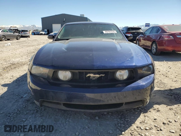 2011 Ford Mustang GT with VIN 1ZVBP8CF4B5134029, listed as a Copart auction lot 49787235 with Not Provided miles and Salvage Title. Bid and sale history available at carsss.com. Image 5.