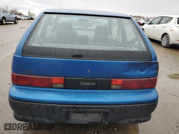 1993 Geo Metro z VIN 2C1MR2469P6741540, wystawiony jako Copart lot #86324854 z przebiegiem 370 099 mil mil oraz Szkody całkowita. Historia ofert i sprzedaży dostępna na DreamBid. Obrazek 6.