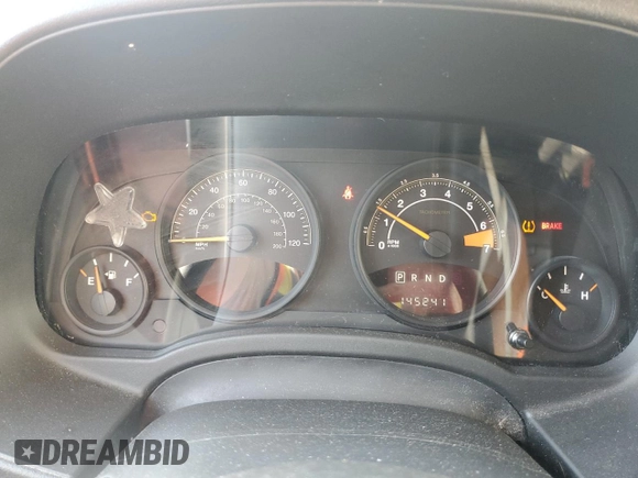 2017 Jeep Compass Sport SE with VIN 1C4NJCBA3HD134788, listed as a Copart auction lot 55398295 with 145,241 mi miles and Salvage title. Bid and sale history available at DreamBid. Image 9.