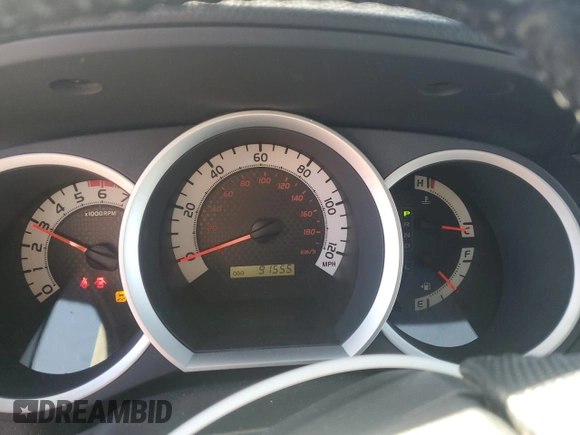 2013 Toyota Tacoma PreRunner with VIN 5TFTU4GNXDX041209, listed as a Copart auction lot 86824494 with 91,555 mi miles and Salvage Title. Bid and sale history available at carsss.com. Image 9.
