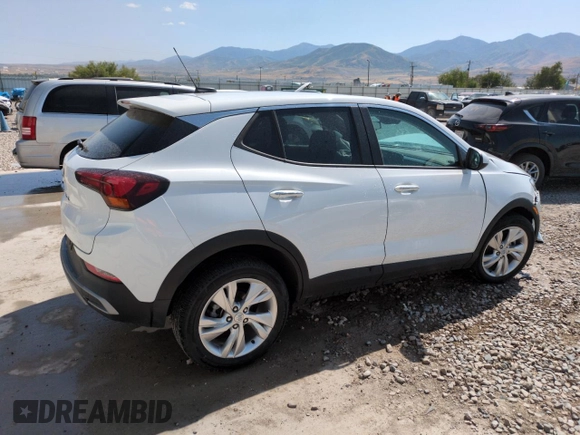 2025 Buick Encore GX Preferred with VIN KL4AMCSL7SB144454, listed as a Copart auction lot 62579385 with Not provided miles and Clean title. Bid and sale history available at DreamBid. Image 3.