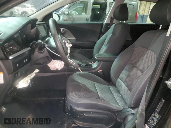 2021 Kia Niro LX with VIN KNDCB3LC1M5486275, listed as a Copart auction lot 84012494 with 25,425 mi miles and Salvage Title. Bid and sale history available at carsss.com. Image 7.