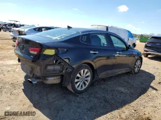 2016 Kia Optima EX with VIN 5XXGU4L32GG062427, listed as a Copart auction lot 46433225 with 98,261 mi miles and Salvage Title. Bid and sale history available at carsss.com. Image 3.