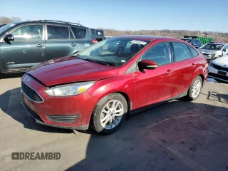 2016 Ford Focus SE with VIN 1FADP3F21GL211388, listed as a Copart auction lot 43400374 with 171,068 mi miles and Salvage Title. Bid and sale history available at DreamBid. Image 1.