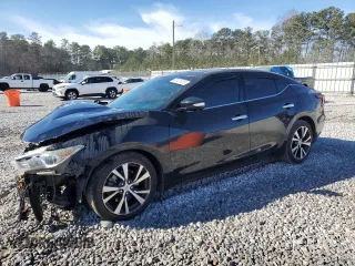2016 Nissan Maxima SV with VIN 1N4AA6AP0GC395554, listed as a Copart auction lot 47471375 with 117,796 mi miles and Salvage Title. Bid and sale history available at DreamBid. Image 1.