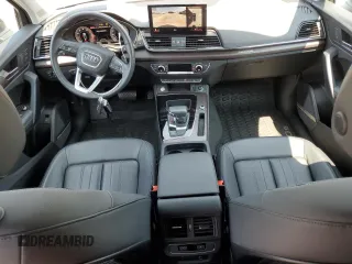 2023 Audi Q5 Premium Plus with VIN WA1BBAFY0P2162676, listed as a Copart auction lot 64968595 with 18,562 mi miles and Salvage title. Bid and sale history available at DreamBid. Image 8.