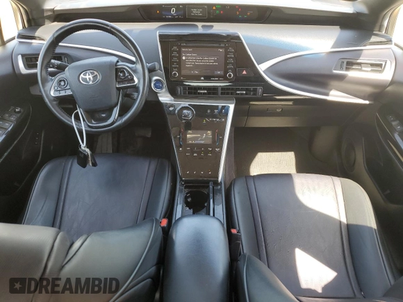 2019 Toyota Mirai with VIN JTDBVRBD3KA007004, listed as a Copart auction lot 52381245 with 53,786 mi miles and Salvage Title. Bid and sale history available at carsss.com. Image 8.