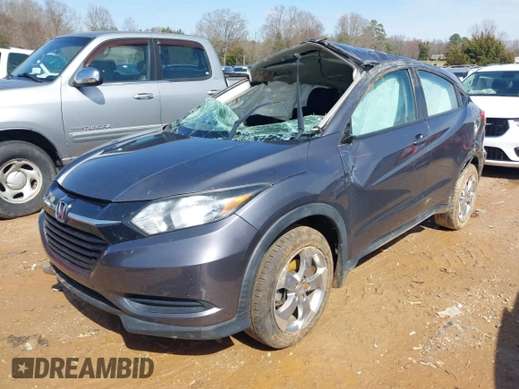 2017 Honda HR-V LX with VIN 3CZRU6H33HG701033, listed as a IAAI auction lot 41725836 with 80,623 mi miles. Bid and sale history available at carsss.com. Image 2.