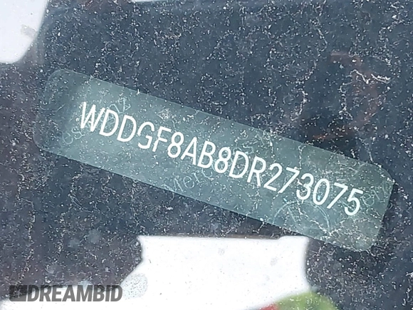 2013 Mercedes-Benz C 300 Sport with VIN WDDGF8AB8DR273075, listed as a IAAI auction lot 42406838 with Not provided miles and . Bid and sale history available at DreamBid. Image 16.