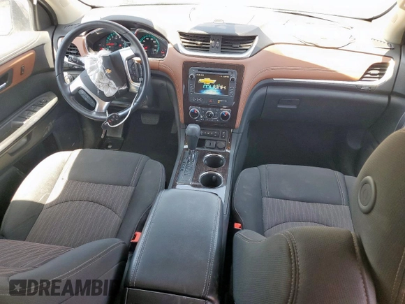 2015 Chevrolet Traverse LT z VIN 1GNKRHKD3FJ144343, wystawiony jako Copart lot #57354265 z przebiegiem 46 761 mil mil oraz Szkoda całkowita • Salvage title. Historia ofert i sprzedaży dostępna na DreamBid. Obrazek 8.