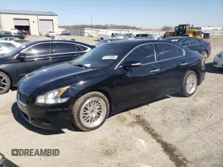 2011 Nissan Maxima SV with VIN 1N4AA5AP9BC843437, listed as a Copart auction lot 47119885 with 166,219 mi miles and Salvage title. Bid and sale history available at DreamBid. Image 1.