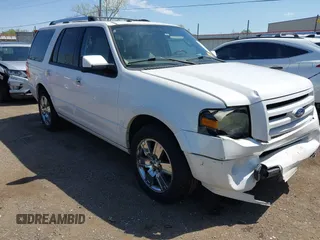 2010 Ford Expedition Limited z VIN 1FMJU1K51AEB63439, wystawiony jako IAAI lot #42003499 z przebiegiem 212 087 mil mil oraz . Historia ofert i sprzedaży dostępna na DreamBid. Obrazek 1.