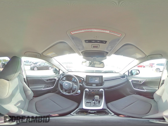 2019 Toyota RAV4 LE with VIN 2T3H1RFV4KC027080, listed as a Copart auction lot 60912315 with 39,445 mi miles and Salvage title. Bid and sale history available at DreamBid. Image 15.