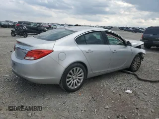 2011 Buick Regal CXL RL1 with VIN W04GN5EC5B1056829, listed as a Copart auction lot 77863754 with 126,598 mi miles and Salvage Title. Bid and sale history available at carsss.com. Image 3.