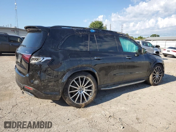 2022 Mercedes-Benz GLS 450 with VIN 4JGFF5KEXNA815222, listed as a Copart auction lot 70403534 with Not provided miles and Salvage title. Bid and sale history available at DreamBid. Image 3.