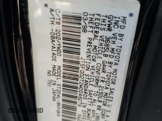 1998 Toyota Celica GT with VIN JT5FG02T2W0049279, listed as a Copart auction lot 86746094 with 87,093 mi miles and Salvage Title. Bid and sale history available at carsss.com. Image 12.